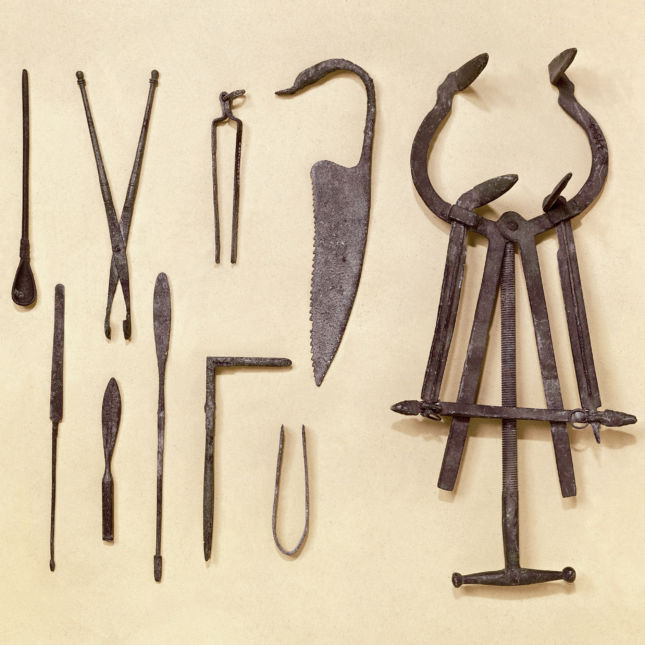 Graeco-Roman surgical instruments.